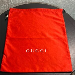 Gucci Red Dust Bag